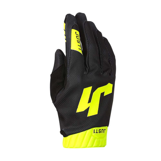 JUST1 Moto Flex 2.0 Gloves Black/Fluo Yellow