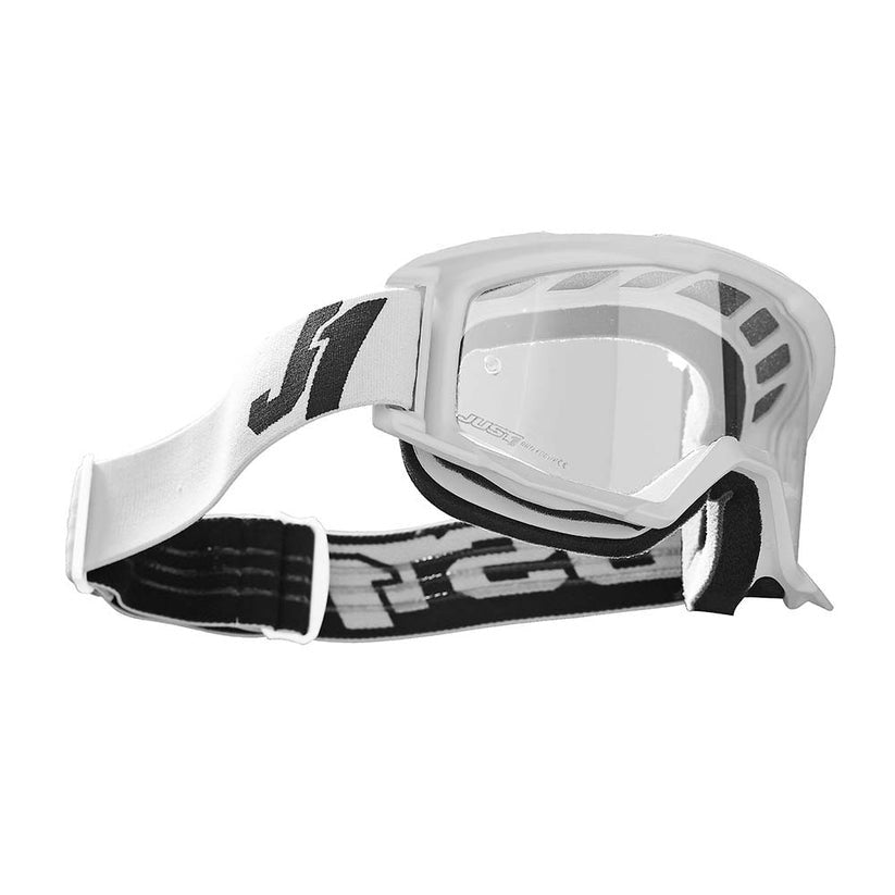 JUST1 Vitro Goggle Flat White