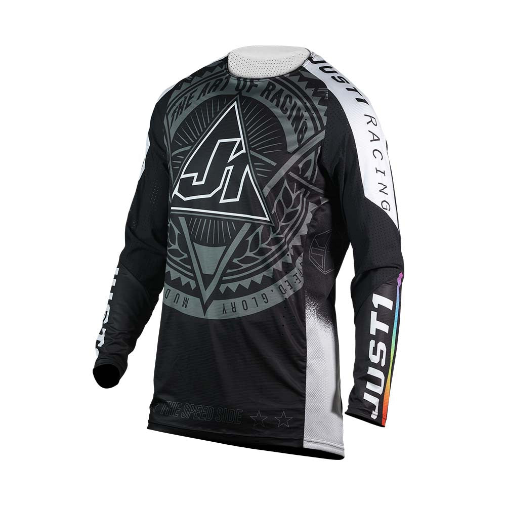 JUST1 Moto Flex 2.0 The Speed Side Jersey Black