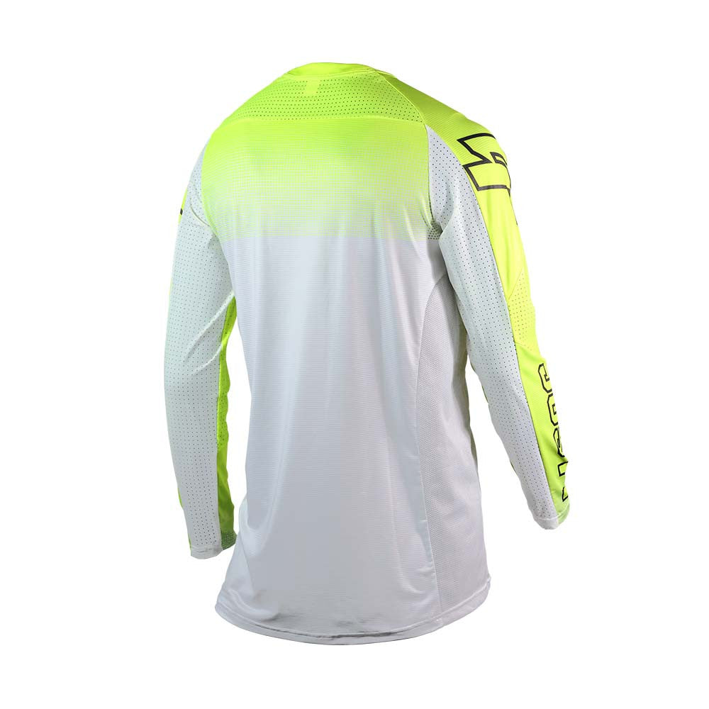 JUST1 Moto Flex 2.0 Jersey White Transition Yellow Fluo