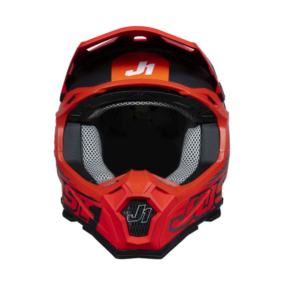 Just  1 J22F Dynamo Offroad Helmet Red/Black