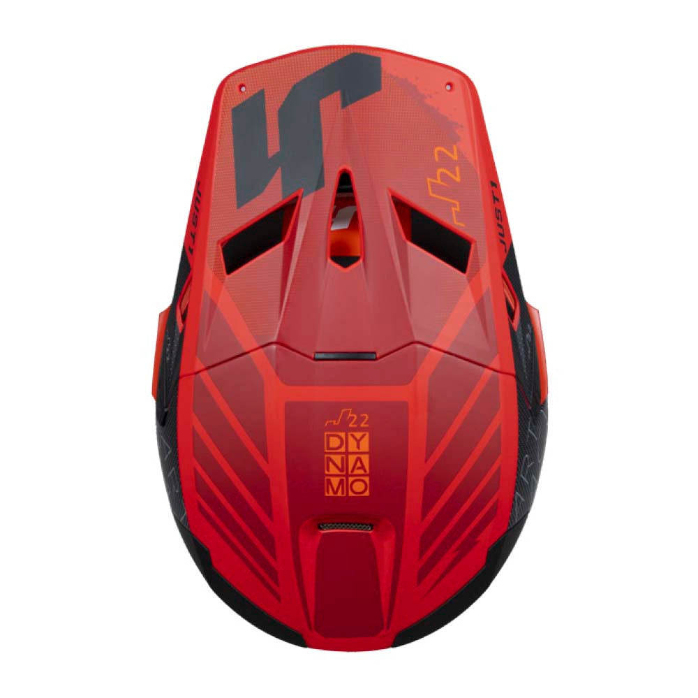 Just  1 J22F Dynamo Offroad Helmet Red/Black