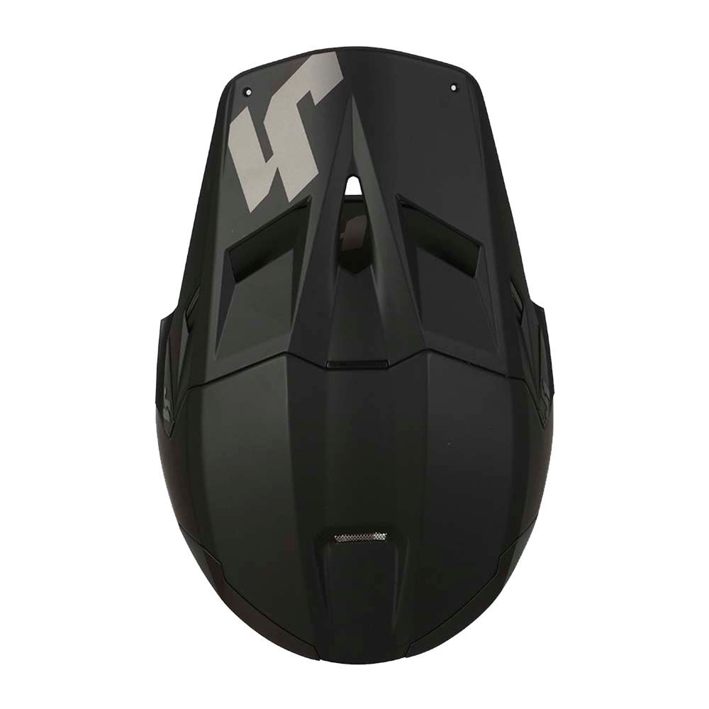 JUST1 J22F Solid Offroad Helmet Flat Black