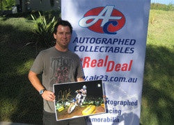 Autographed Collectables Jeremy McGrath Full Throttle Framed Photo