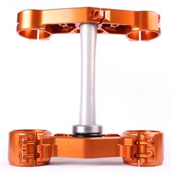 Ride Engineering KTM Triple Clamp Set 22mm Offset - Orange