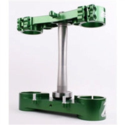 Ride Engineering KXF 21.5mm Offset Triple Clamp Set - Green