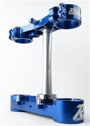 Ride Engineering KXF 21.5mm Offset Triple Clamp Set - Blue