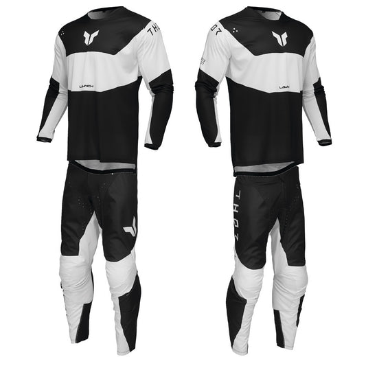 Thor 2025 Youth LAUNCHMODE Storm Jersey Pant Combo Black