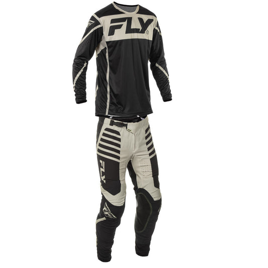 FLY Racing 2025 Lite Jersey Pant Combo Black/Grey