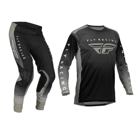FLY Racing 2023 Lite Jersey Pant Combo Black/Grey