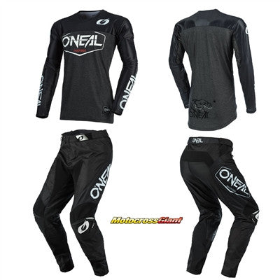 O'NEAL 2021 Youth/Kids Mayhem-Lite Hexx Jersey Pant Combo Black