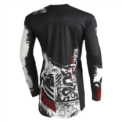 Oneal 2022 Mayhem-Lite Scarz Jersey - Black/White