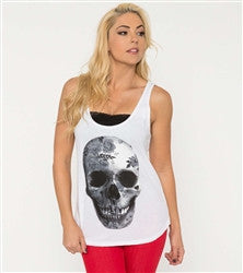 Metal Mulisha Womens Ramble On Tank - White