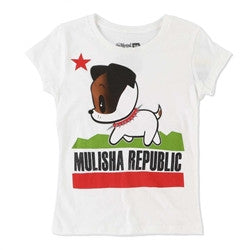 Metal Mulisha Girls Youth Mulisha Love Tee - White