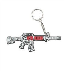 Metal Mulisha Grid Keychain