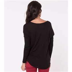 Metal Mulisha Womens X-Ray Long Sleeve Top - Black - Medium