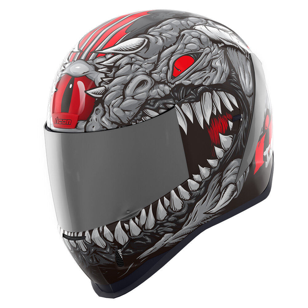 Icon Airform MIPS Full Face Helmet Kryola Kreep Silver