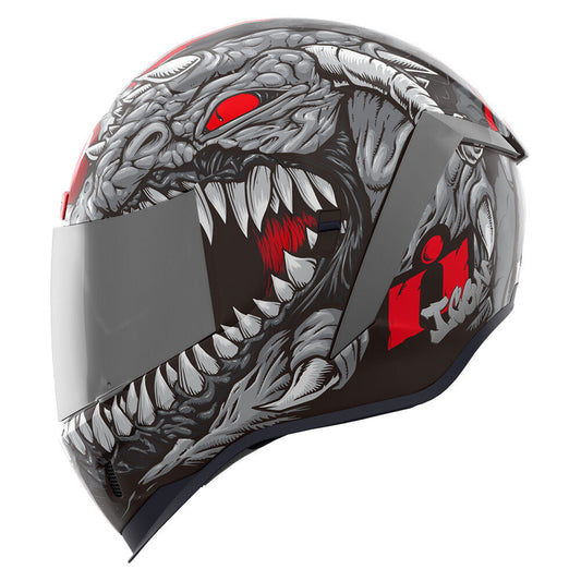 Icon Airform MIPS Full Face Helmet Kryola Kreep Silver