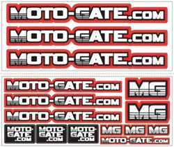 Moto-Gate Sticker Sheet