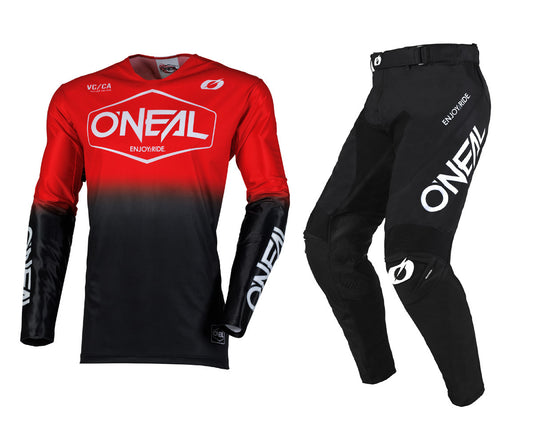 O'Neal 2025 Mayhem Hexx Jersey Pant Combo Black/Red