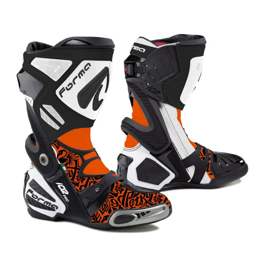 Forma Ice Pro Flow Racing Sport Boots Petrucci Orange