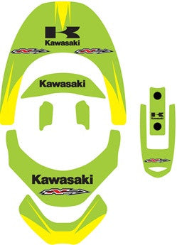 N-Style Leatt Brace OEM Kawasaki Graphics