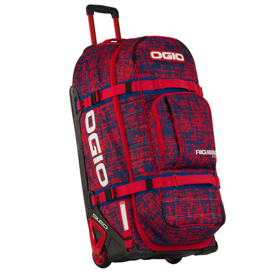 OGIO Rig 9800 Wheeled Bag Chaos Red/Blue