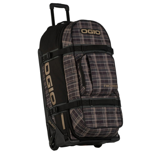 OGIO Rig 9800 Wheeled Bag Plaidley Tan/Black