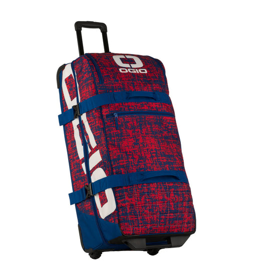 OGIO Trucker Wheeled Gearbag Chaos Red/Blue