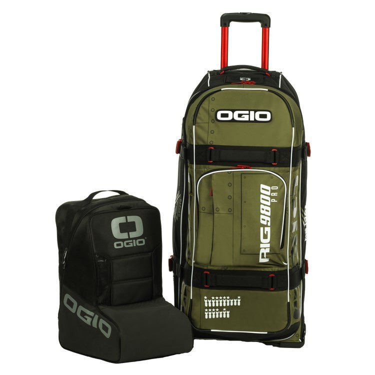 OGIO Rig 9800 Pro Spitfire Wheeled Gear Bag and MX Boot Bag