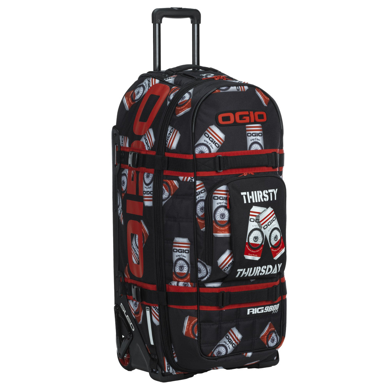 OGIO Rig 9800 Pro Thirsty Thursday Wheeled Gear Bag and MX Boot Bag