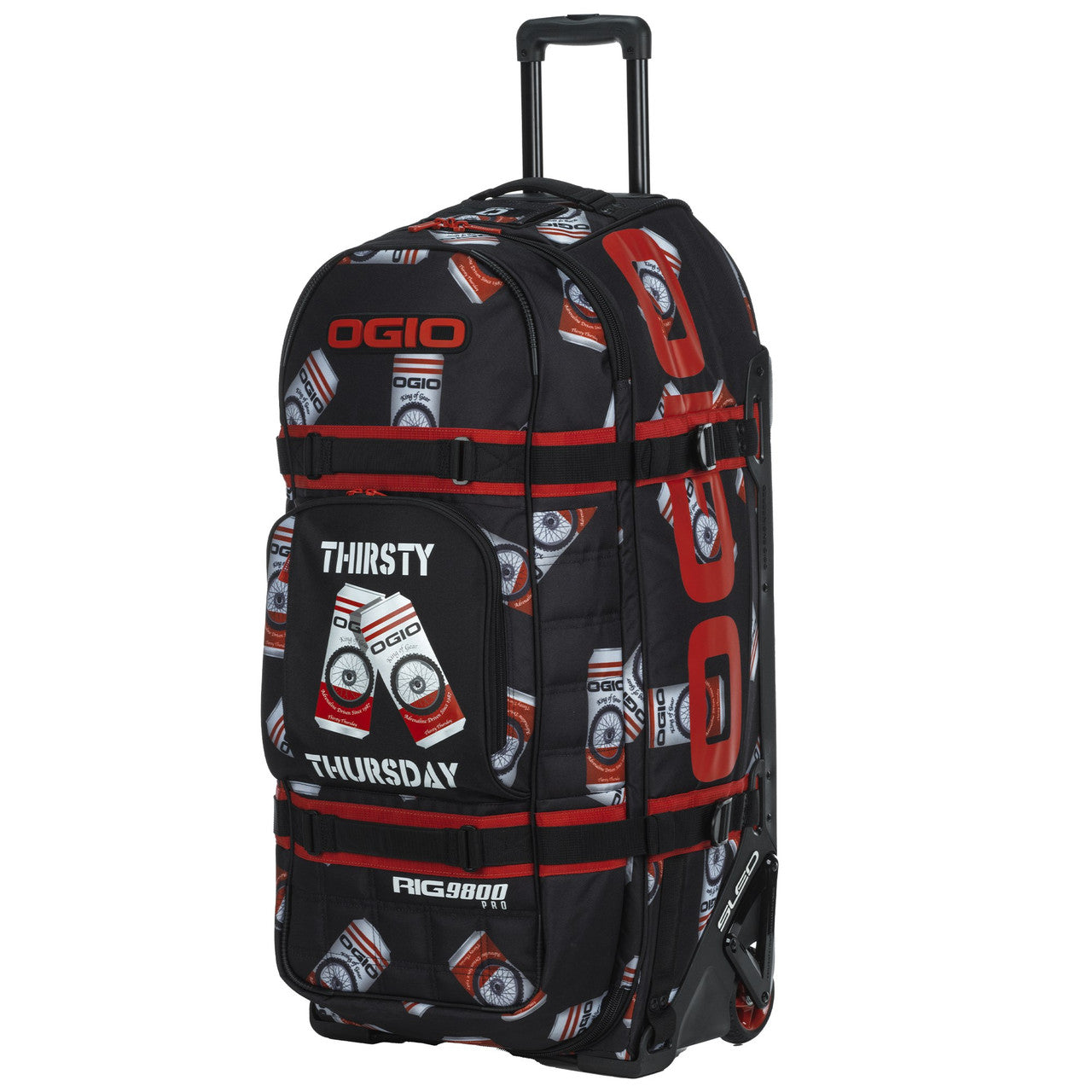 OGIO Rig 9800 Pro Thirsty Thursday Wheeled Gear Bag and MX Boot Bag