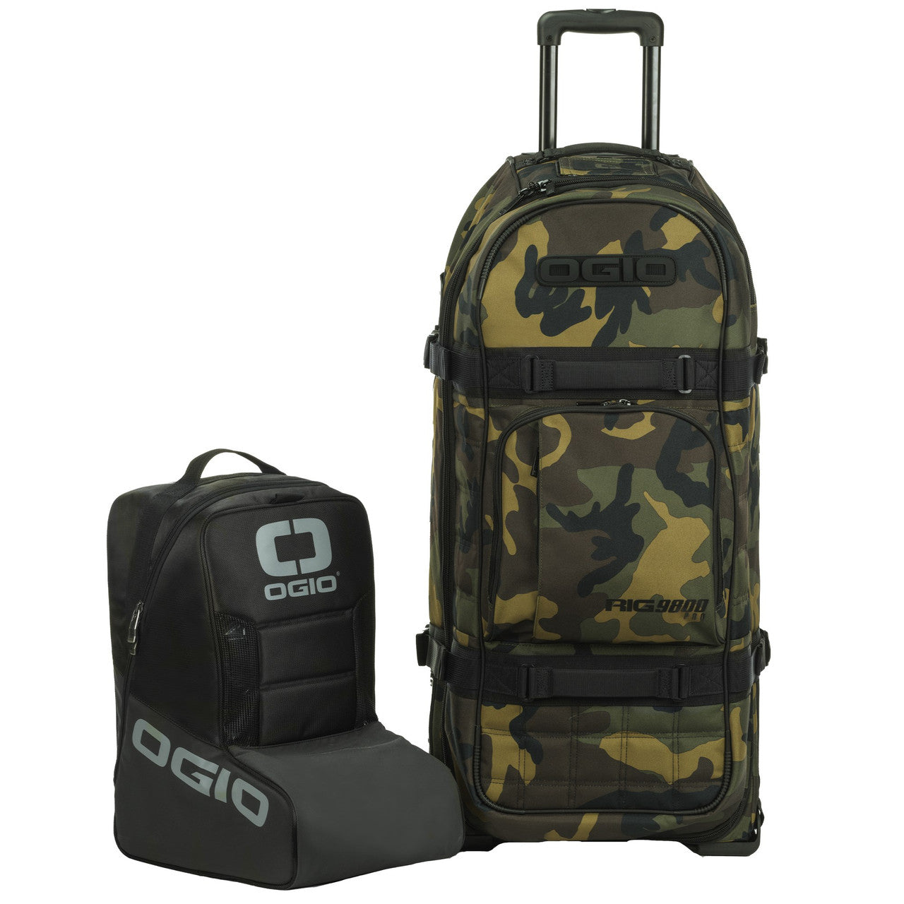 OGIO Rig 9800 Pro Woody Wheeled Gear Bag and MX Boot Bag