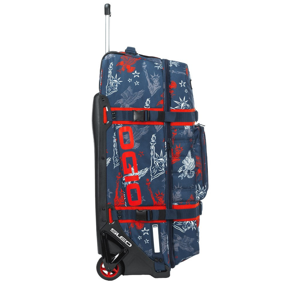 OGIO Rig 9800 Pro We Trust Wheeled Gear Bag and MX Boot Bag