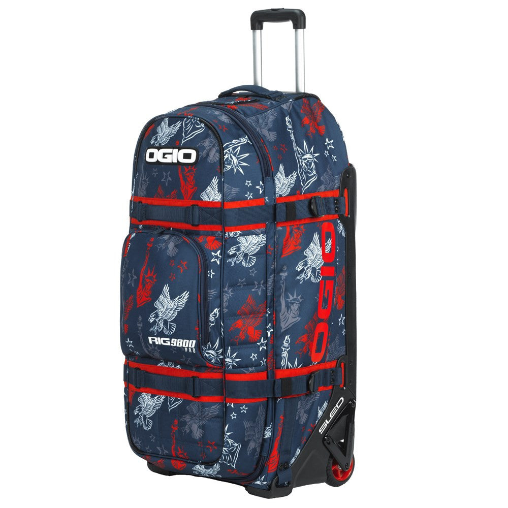 OGIO Rig 9800 Pro We Trust Wheeled Gear Bag and MX Boot Bag