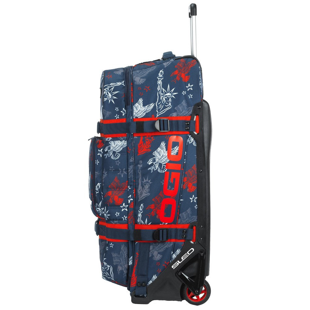 OGIO Rig 9800 Pro We Trust Wheeled Gear Bag and MX Boot Bag