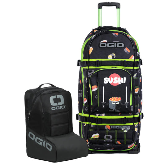 OGIO RIG 9800 PRO Sushi Wheeled Gearbag with Boot Bag