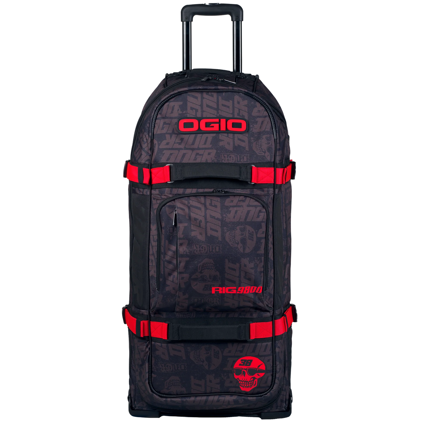 OGIO RIG 9800 Wheeled Gear Bag DNGR X Flat Black