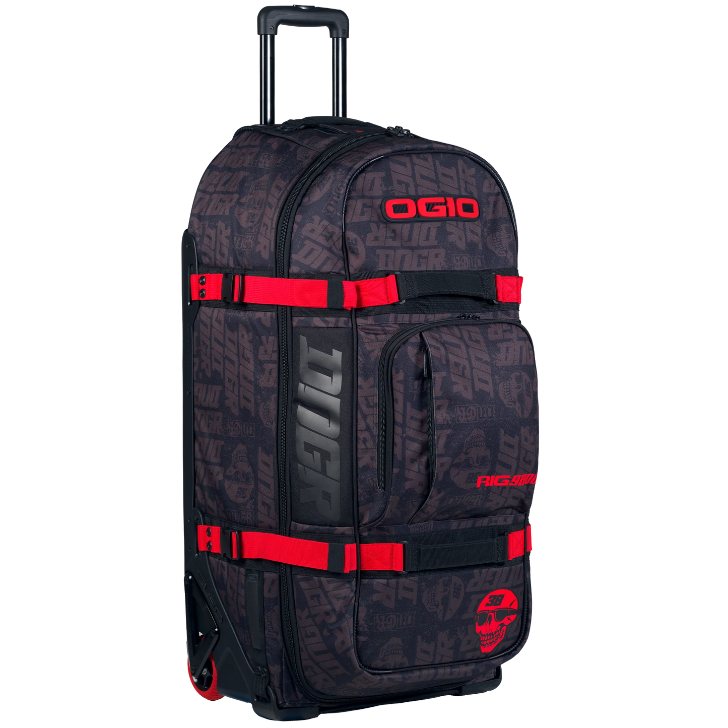OGIO RIG 9800 Wheeled Gear Bag DNGR X Flat Black