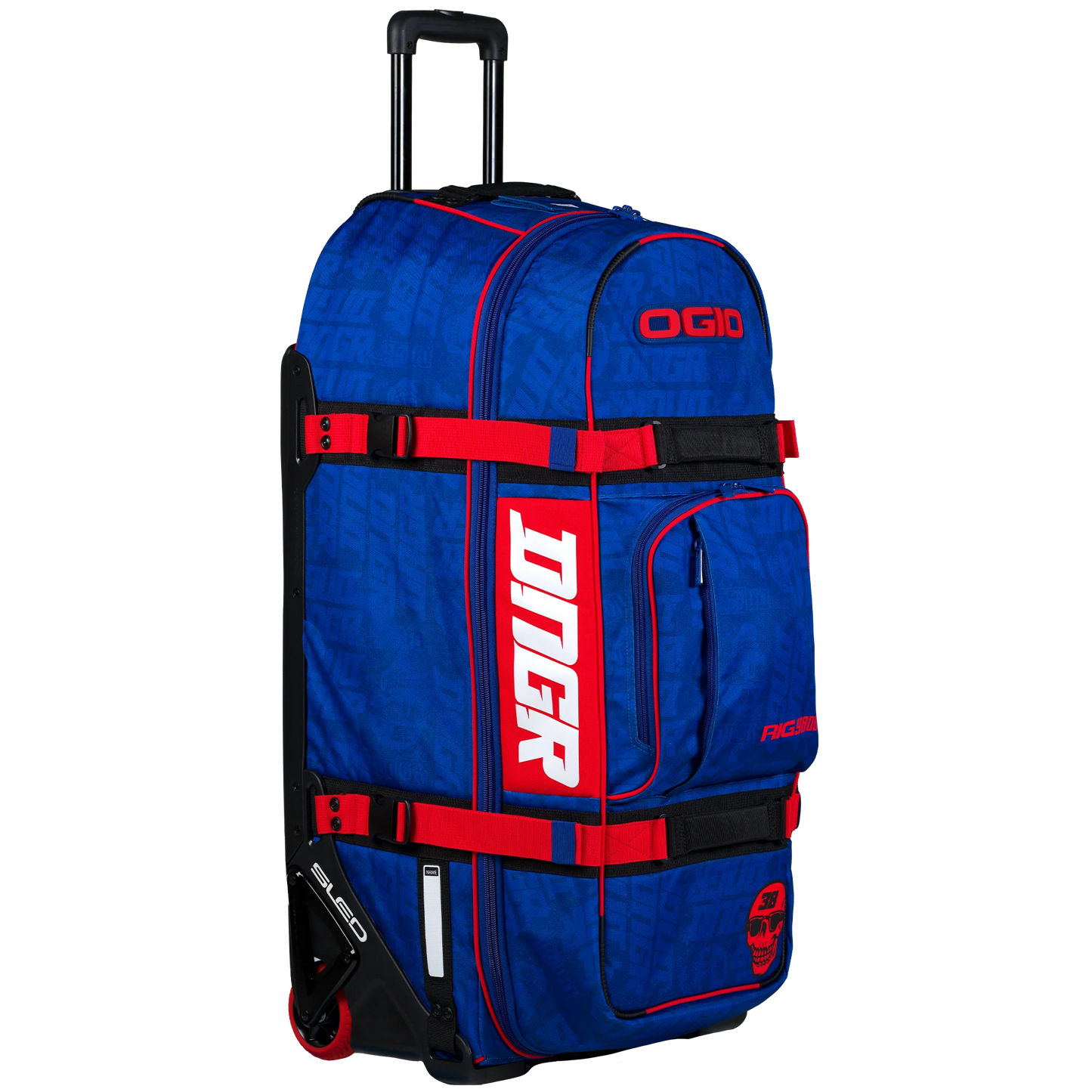 OGIO RIG 9800 Wheeled Gear Bag DNGR X Deep Blue