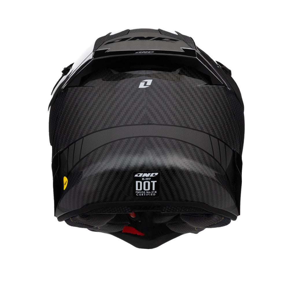 ONE Industries X-197 Carbon MIPS Helmet Black Onyx