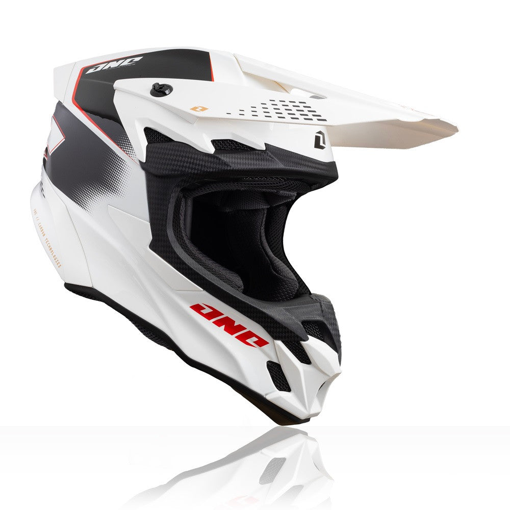 ONE Industries X-197 Carbon MIPS Helmet White Scorch