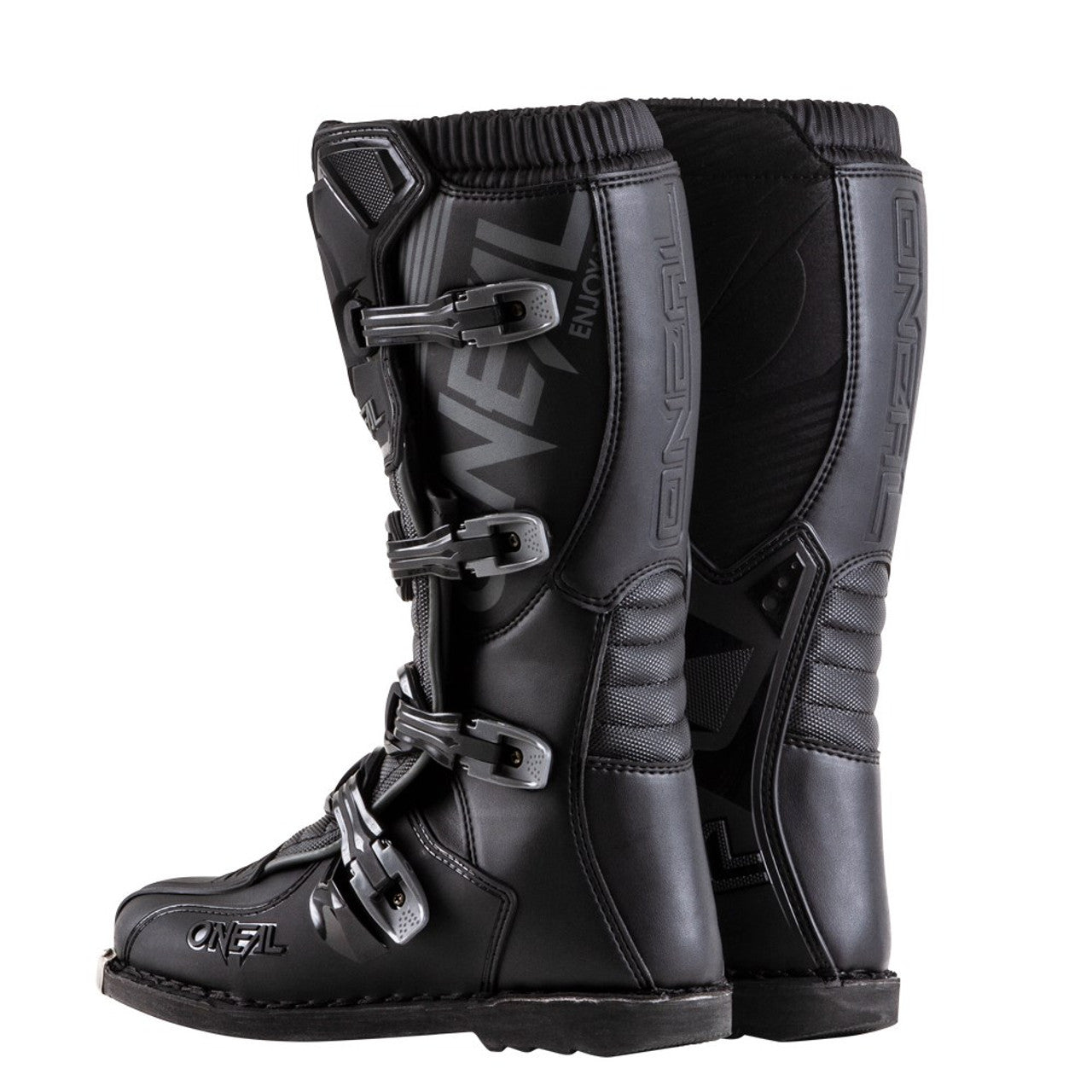 O'Neal 2024 Element Brand Jersey Pant Element Boot Combo Black/Red