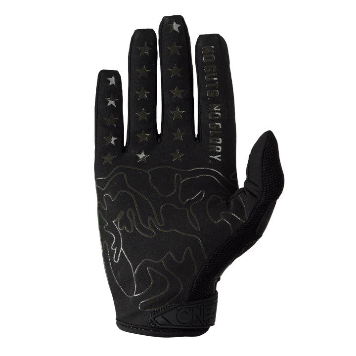 Oneal 2024 Mayhem Camo Gloves - Black/Green
