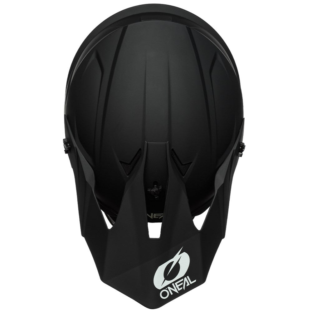 O'Neal 2024 1 Series Solid Helmet and Goggle Combo Black