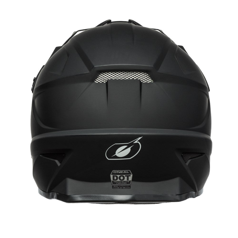 O'Neal 2024 1 Series Solid Helmet and Goggle Combo Black