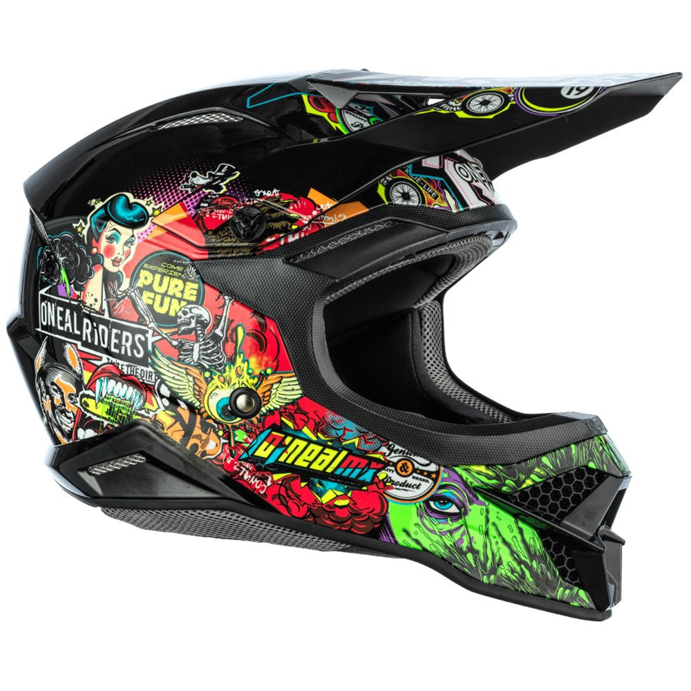 O'Neal 2024 3 Series Crank Multi Helmet and Goggle Combo