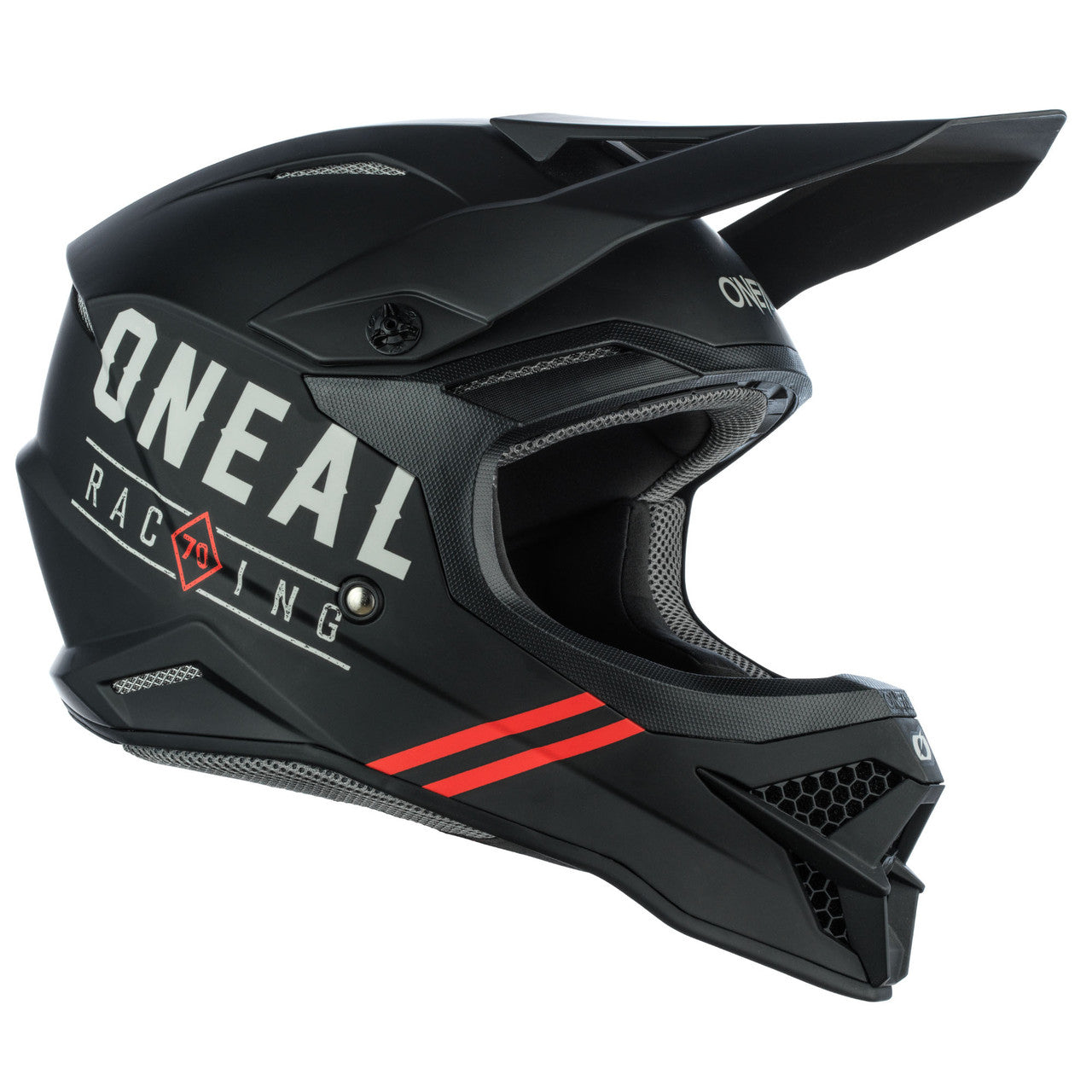 Oneal 2023 3 Series Dirt Offroad Helmet - Black/Grey