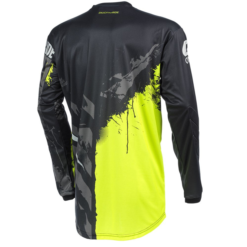 Oneal 2023 Youth Element Ride Jersey - Black/Neon