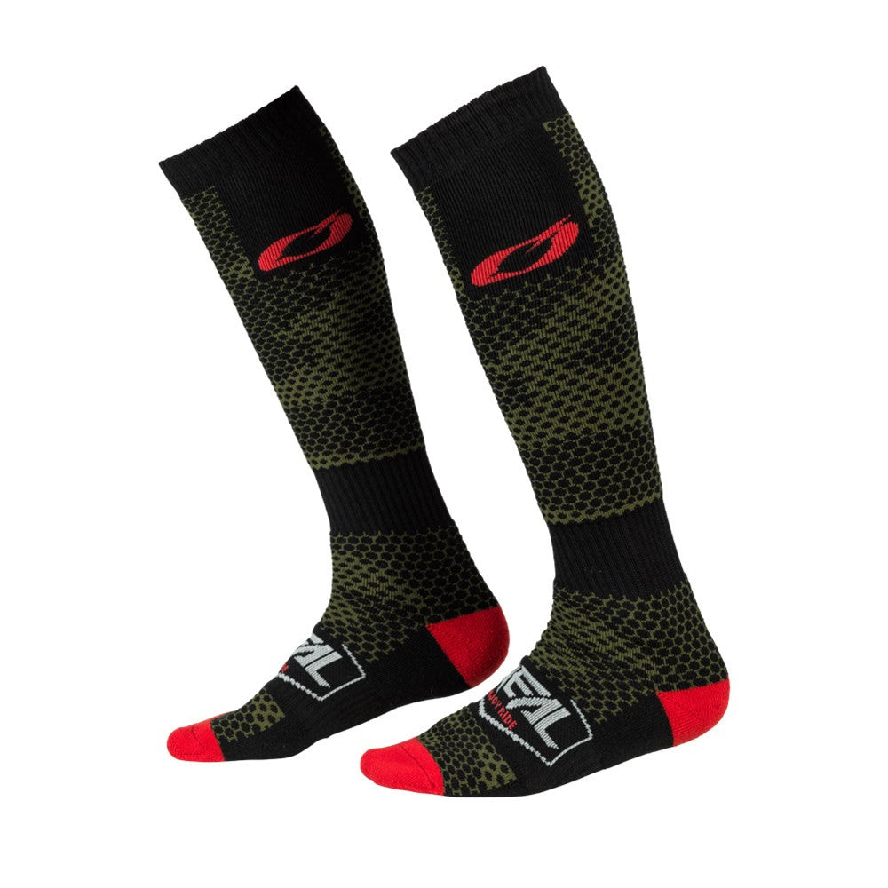 Oneal PRO MX Covert Sox - Black/Green